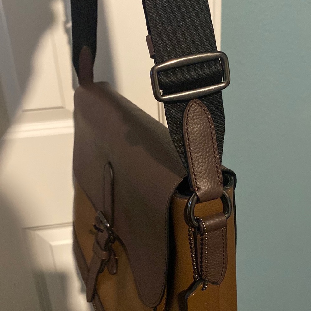 NWOT Authentic Coach Mens Messenger bag - Picture 16 of 16